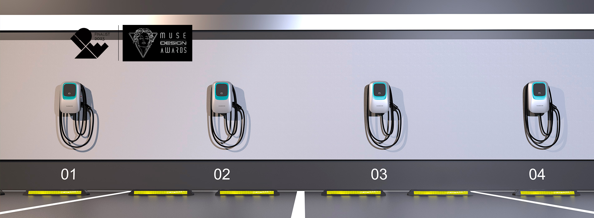 NKR-AC003+ Wandmontiertes Ladegerät für Elektroautos mit einem Ausgang